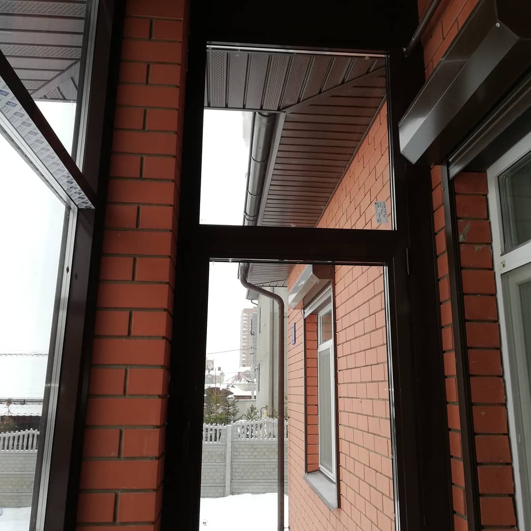 Алюминиевые окна для дома - фото 2